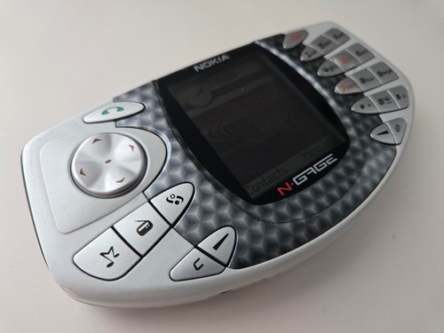 Nokia gage argento - nokia, n-gage