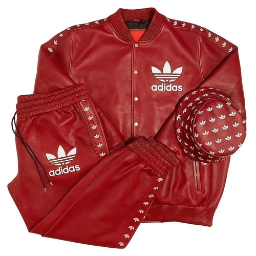Tuta adidas pelle fatta a - in,