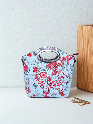 Borsa donna floreale tracolla