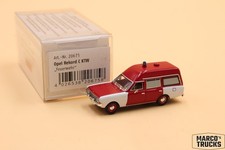 Brekina Opel Rekord C KTW dei vigili del fuoco n. 20675 1/87 /BRN2325