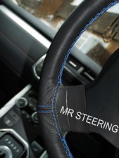 Genuine leather steering wheel - leather,