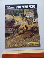 Caterpillar pale gommate 910 920 930 1983 depliant italiano originale