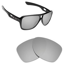Nuove lenti di ricambio per Oakley Dispatch 2 argento titanio polarizzato