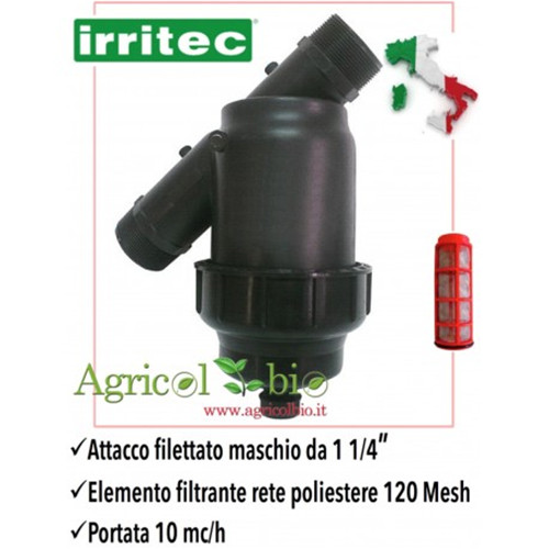 Filtro 4 10 mc - 1", 1/4