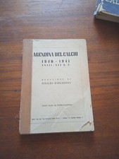 Agendina Del Calcio 1940 1941 Rinaldo Barlassina Collezionismo Cartaceo Sport Go