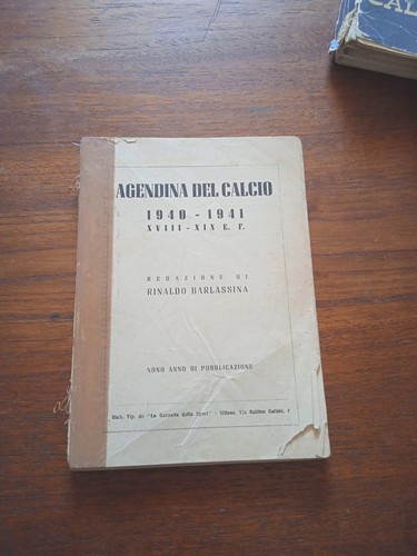 Agendina del calcio 1940 1941 - del,