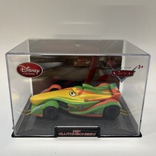 Disney Pixar Cars 2 Rip Clutchgoneski veicolo pressofuso in vetrina 1:43 nuovo