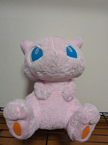 Peluche pupazzo pokemon mew - pupazzo,