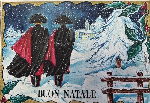 Cartolina carabinieri buon - carabinieri, "buon
