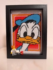 Quadro punto croce - punto, paperino