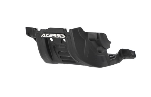 Piastra pattino acerbis nera - pattino,