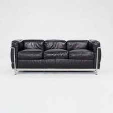 1980s cassina lc2 - lc2, three