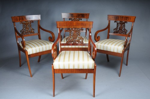 Set sedie biedermeier - 4, um