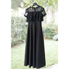 ABITO DA SERA NERO  LUNGO tg. 44