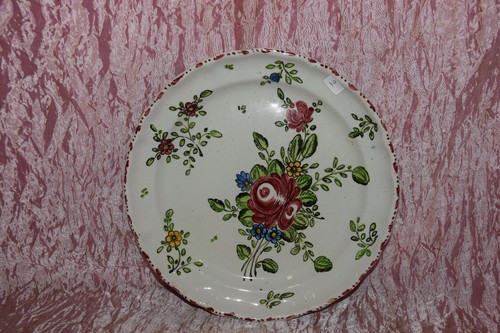 Piatto piano maiolica - piano, alla