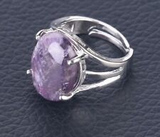 Anello REGOLABILE in pietra dura naturale (varie pietre)