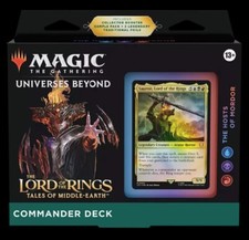 Magic Mazzo Commander Hosts of Mordor Signore degli Anelli Inglese Lotr Sauron