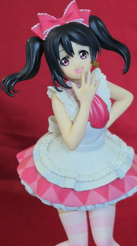 Love live statua vestito rosa - live!,