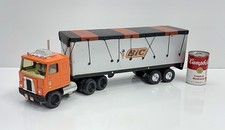 Grande 21 1/2" Vintage Maximum Overdrive Folk Art Semi Camion Arancione BiC 🔥