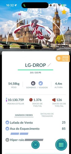Sfondo yveltal lucido - ✨sfondo,