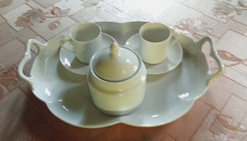 Vintage set caffe in - da,