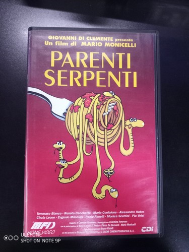 Parenti serpenti vhs - parenti,
