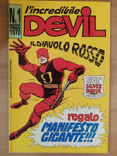 DEVIL n. 1 Ristampa Corno allegato + Devil Alfa. Caduta dal paradiso - Marvel