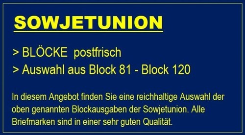 Unione sovietica selezione - selezione, **