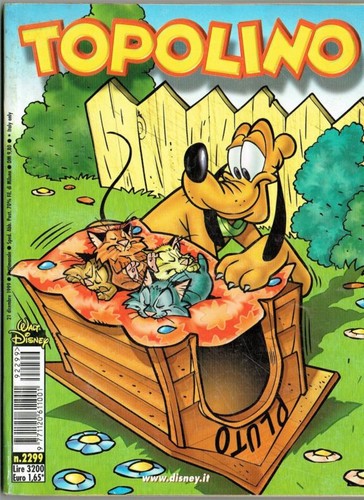 Topolino 2299 walt - topolino, ed.
