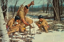 Poster Vintage 1960 Indiani