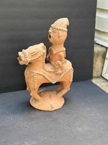 Antica figura equestre - , in
