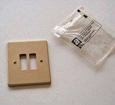 Ave placca placchetta 2 posti