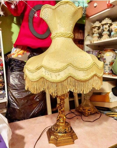 Lampada vittoriana cherubino