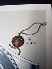 Rolex Swing tag corona singola