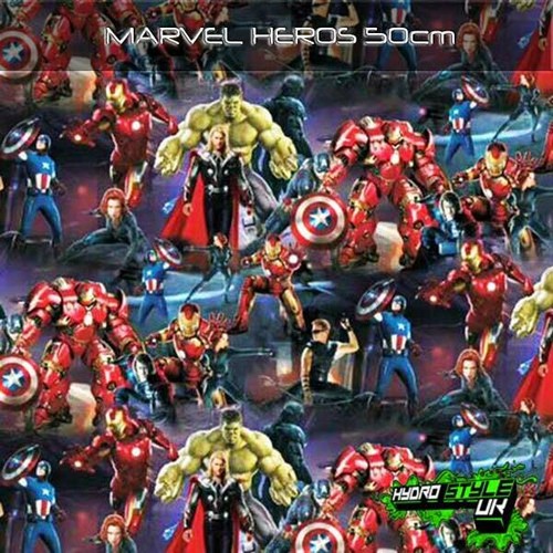 Rolled marvel heros - -,