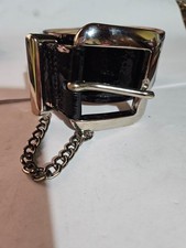 Cintura vintage dolce gabbana nera simil vernice