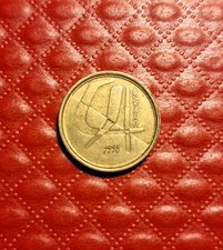 moneda antigua española de 5