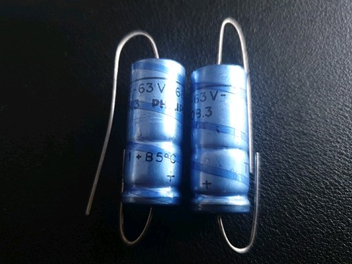 Condensatore philips 68uf - condensatore,
