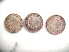 Francia 5 Franchi 1873 -1875- 1876 zecca A- Argento 900 gr.25