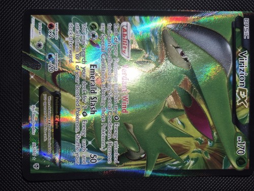 Carte pokémon virizion - carte, ex