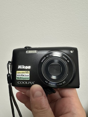 Nikon coolpix s3300 16mp - coolpix,