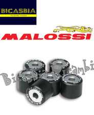 9683 - SERIE RULLI VARIATORE MALOSSI 19X15,5 GR. 7,2 PIAGGIO NRG MC3 Purejet 50