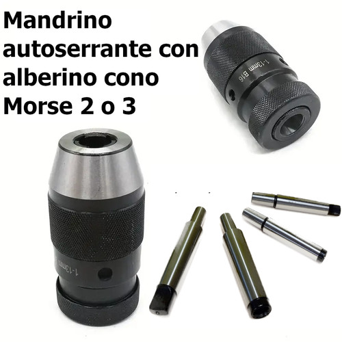 Mandrino autoserrante 13mm - mandrino, 1-13mm