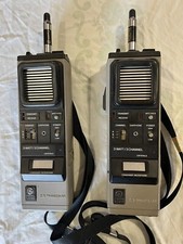 Ricetrasmettitori CB 27Mhz General Electric vintage anni 70. 3canali/3watt