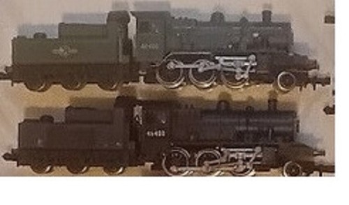 Scale model trains - n,
