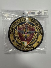 PATCH TOPPA RICAMATA DEL CONTROLLO DEL TERRITORIO POLIZIA DI STATO