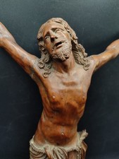 Crocifisso antico legno di bosso, old boxwood Jesus Christ 
