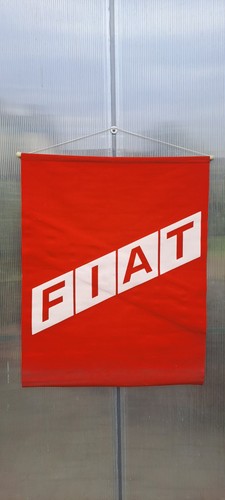 Fiat bandiera stendardo - fiat,