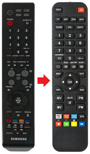 Telecomando adatto per samsung - telecomando,