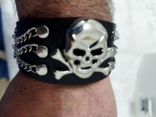 Bracciale polsiera punk rock - bracciale, punk-rock